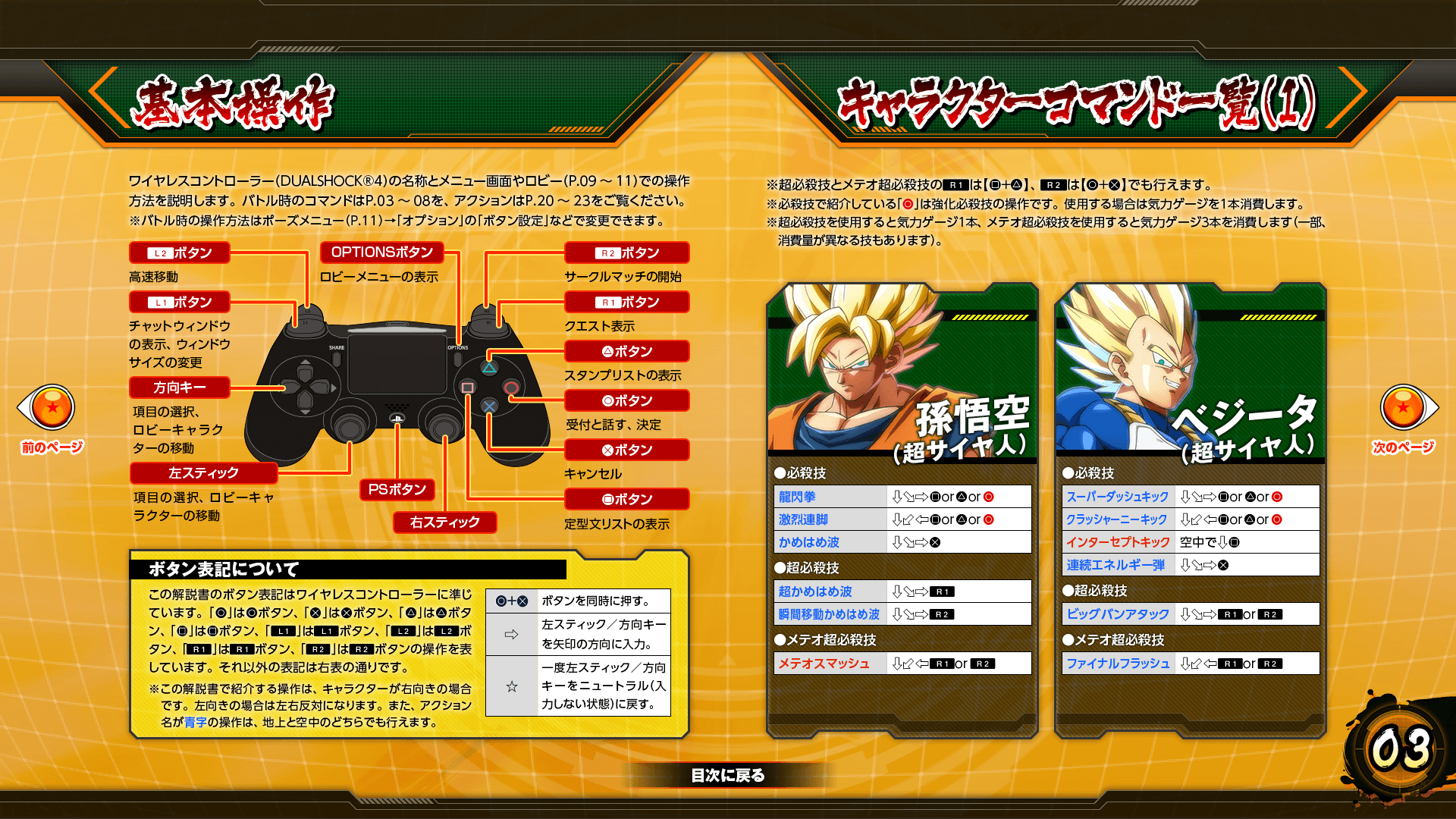 Dragon ball fighterz combos